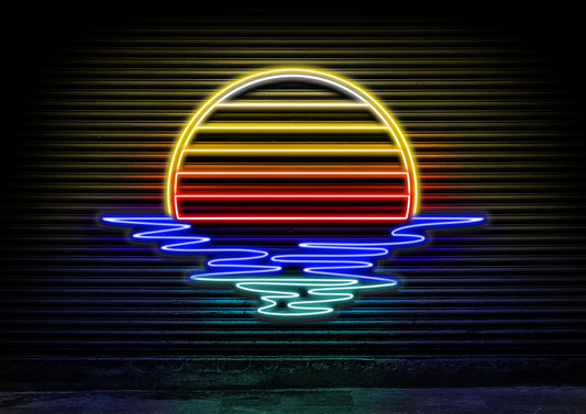80's Retro Sunset